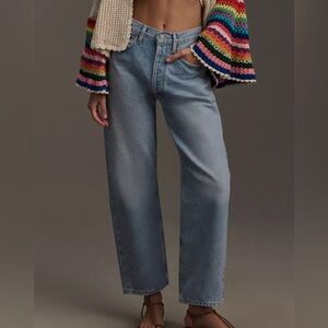 Agolde 90s mid rise loose straight leg jean